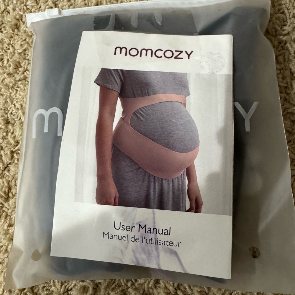 Momcozy Maternity Belly Band - Black Medium